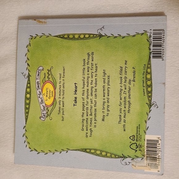 Eat Your Peas For Tough Times Book - Picture 15 of 16